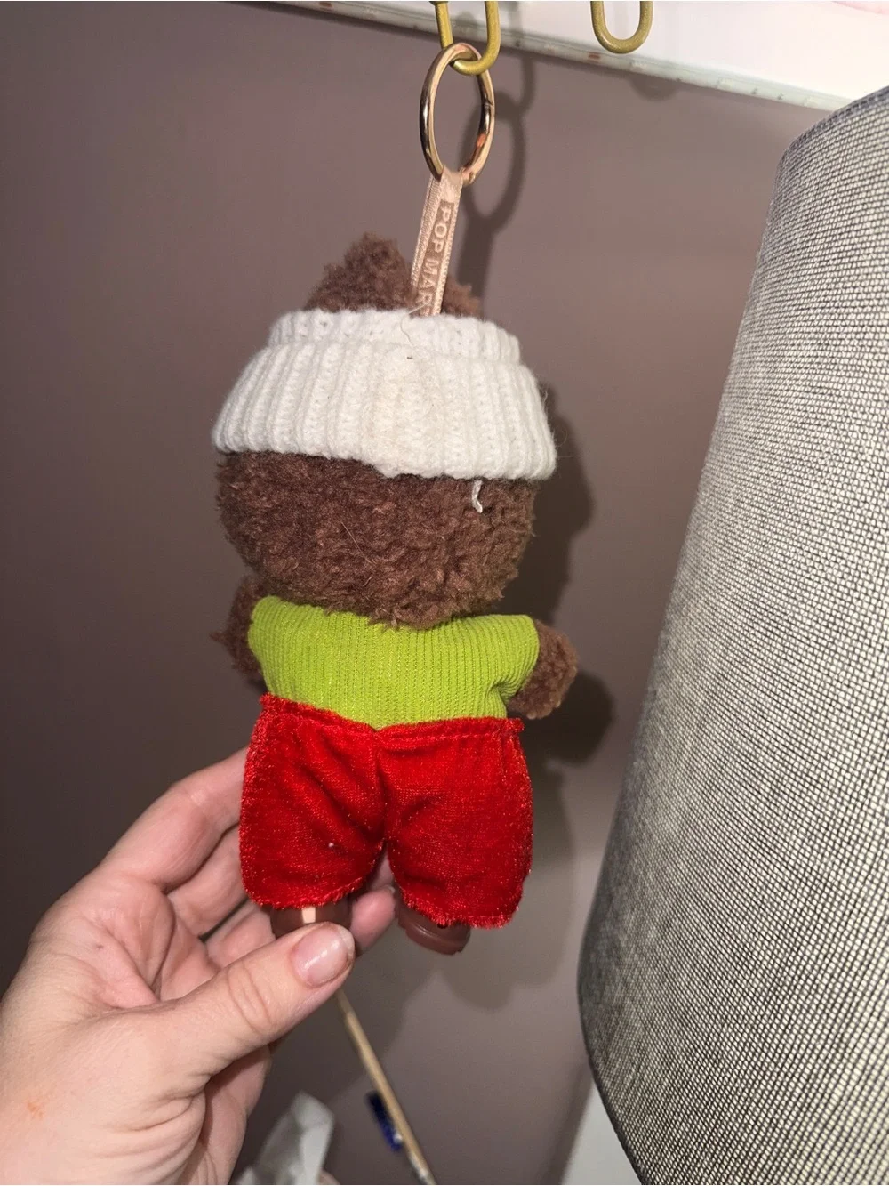 The Monsiers Plush Keychain Doll. Not “The Monsters”